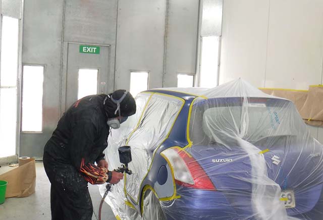spray-painting